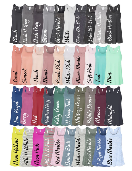 OTF is my Happy Hour Flowy or Triblend Racerback Tank