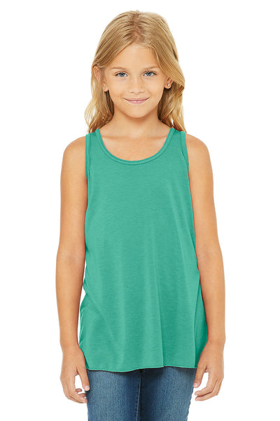 Four Disney Parks with Monorail Youth Flowy Racerback Tank,