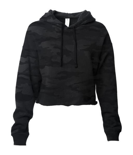 OTF Mini Splat Cropped Hoodie Sweatshirt