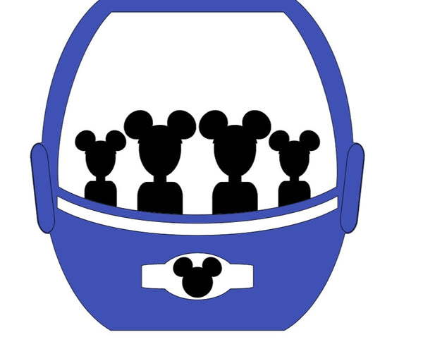 Disney Skyliner Family with Mickey ears Unisex T-Shirt