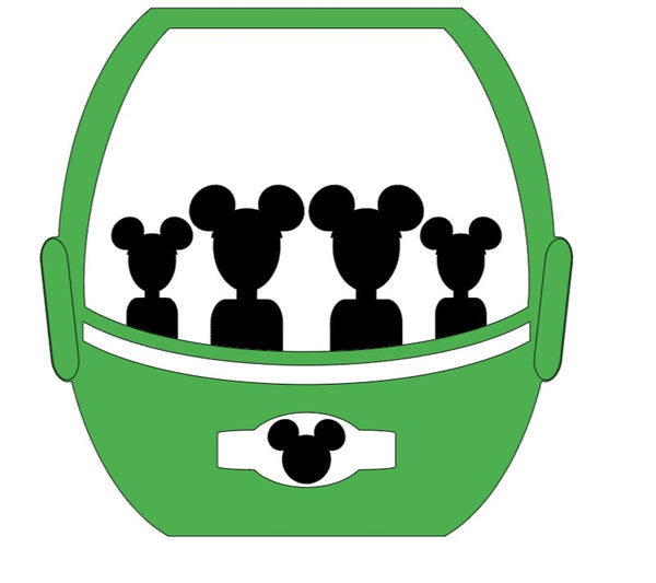 Disney Skyliner Family with Mickey ears Unisex T-Shirt