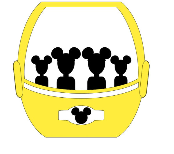 Disney Skyliner Family with Mickey ears Unisex T-Shirt