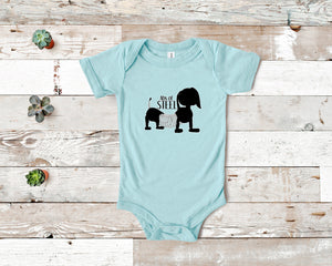 Abs of Steel Slinky Dog Baby Bodysuit, Funny Abs Shirt, Slinky Dog Shirt, Hollywood Studios Ride, Slinky Dog Abs, Disney 2021