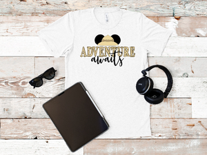 Adventure Awaits Mickey Safari Unisex  Shirt