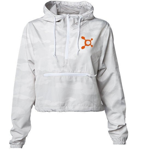 OTF Mini Splat Cropped Women's Windbreaker/Lightweight Cropped women's windbreaker