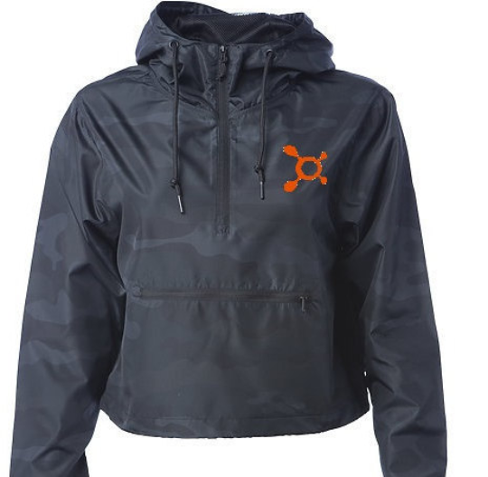 OTF Mini Splat Cropped Women's Windbreaker/Lightweight Cropped women's windbreaker