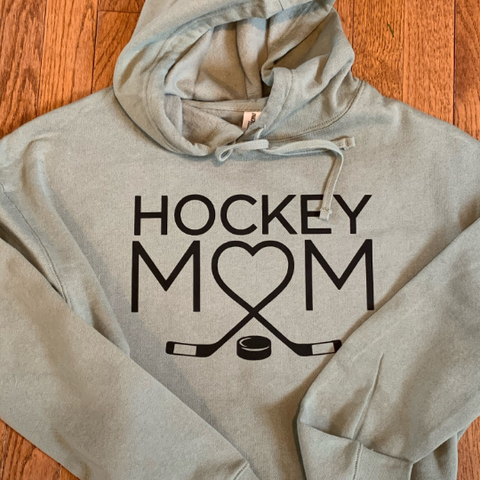 Hockey Mom Cropped Sweatshirt