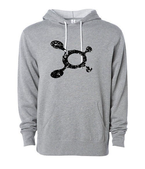 OTF Grunge Distressed Splat Unisex Hoodie Sweatshirt River Remington Design