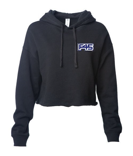 F45 Mini LOGO Cropped Camo or Plain Sweatshirt