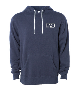 F45 Unisex Medium weight Fitted Hoodie Sweatshirt