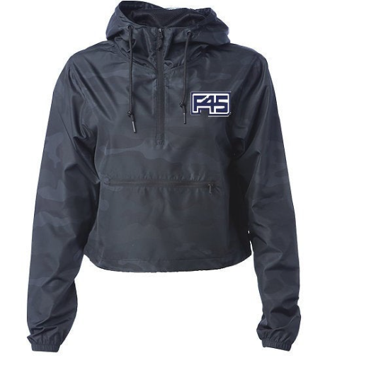 F45 Mini Logo Cropped Women's Windbreaker