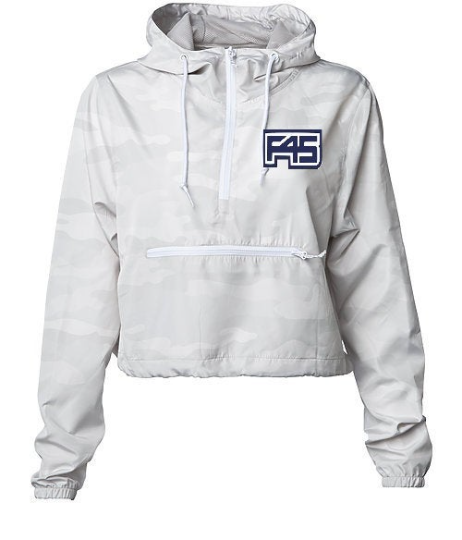 F45 Mini Logo Cropped Women's Windbreaker
