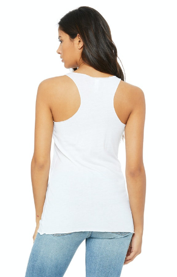 Orange Now... Red Later TriBlend Racerback Tank Top