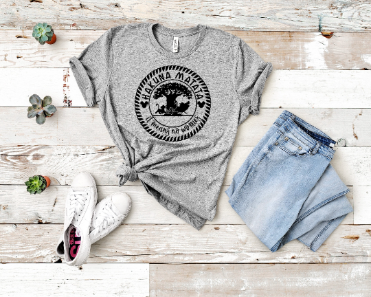Hakuna Matata It Means No Worries Unisex Shirt