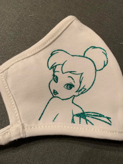 Tinkerbell Sparkly Mask