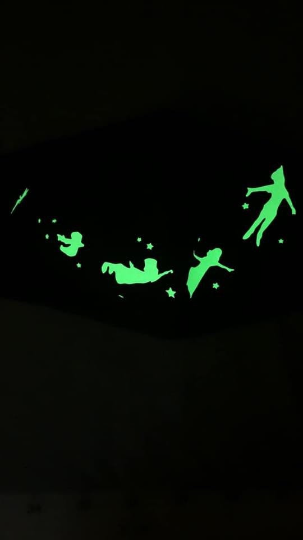 Peter Pan's Flight Glows in the Dark Mask