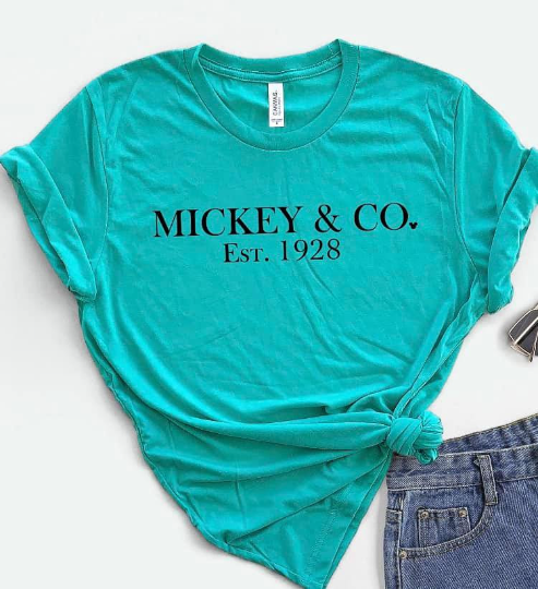 Mickey and Co Disney World Designer Shirt