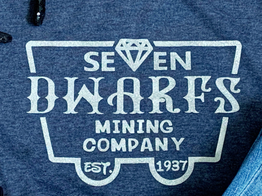 Glitter Seven Dwarf Mining Company Unisex Shirt