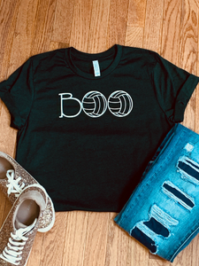 Boo Volleyball Glow in the Dark Unisex  Adult and Youth Shirt