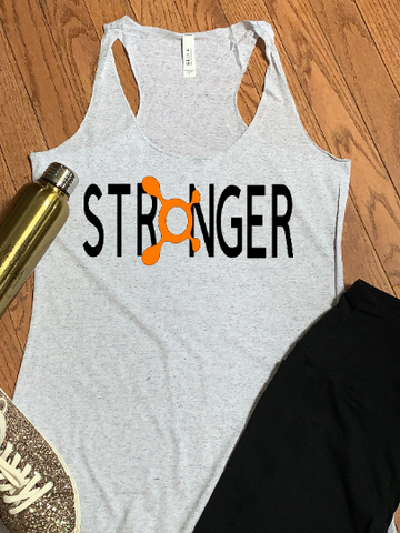 STRONGER OTF Splat Tri -Bend  or Flowy Racerback Tank