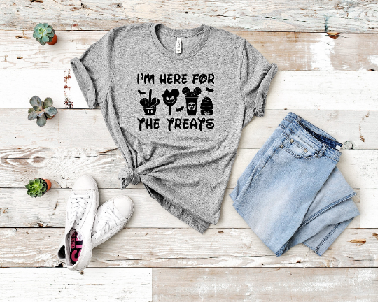 I'm Here for The Treats Halloween Mickey Unisex T-Shirt