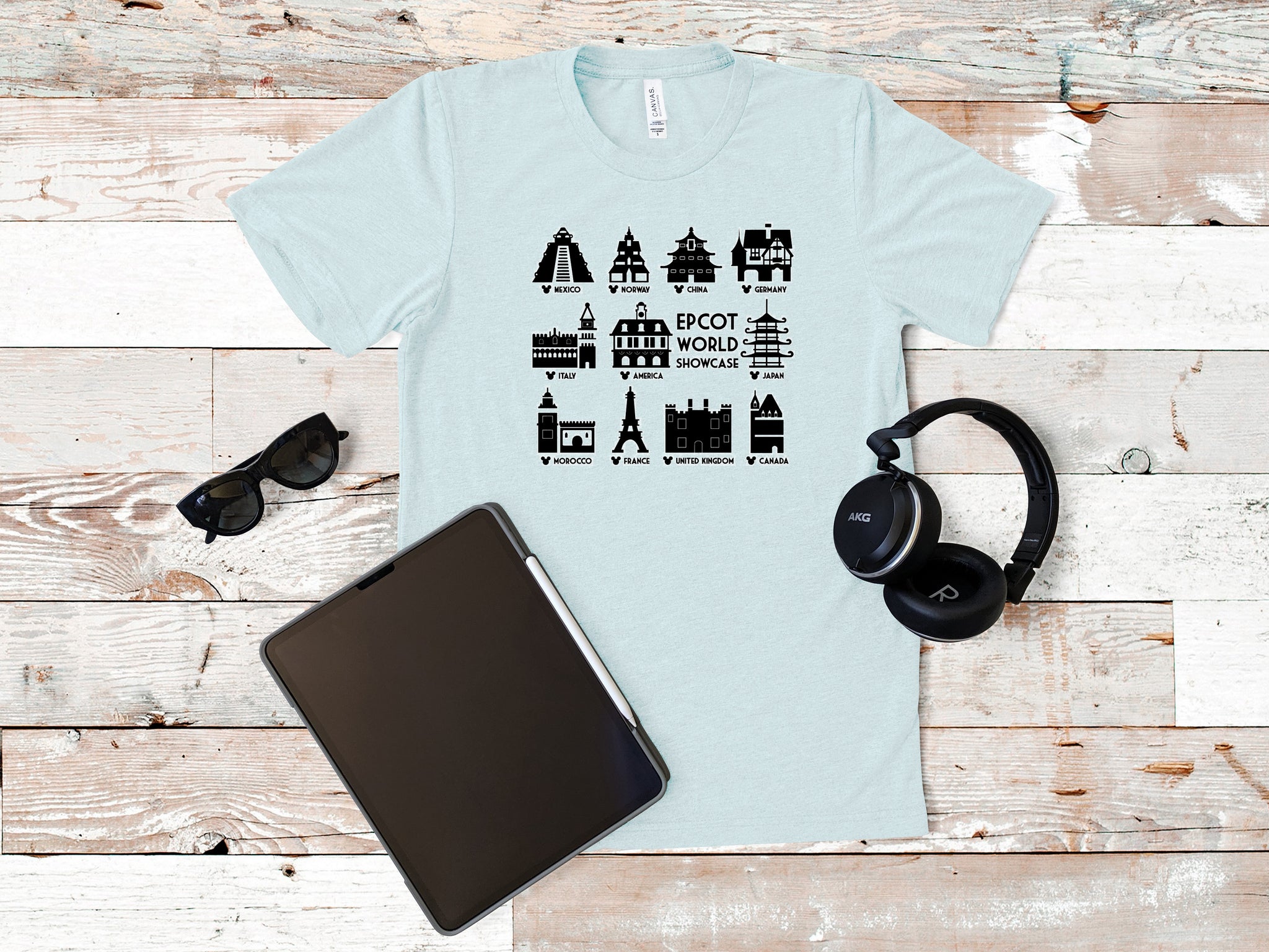 Epcot Countries Pavilion  Men's/Unisex Shirt