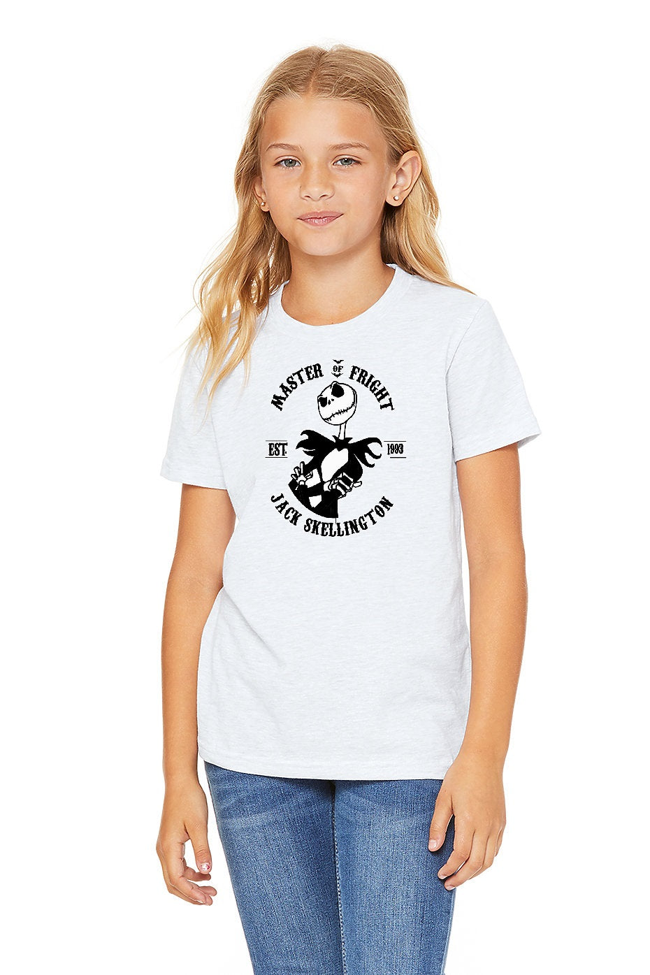 Master of Fright Jack Skellington Nightmare before Christmas  Youth and Toddler Unisex T-Shirt