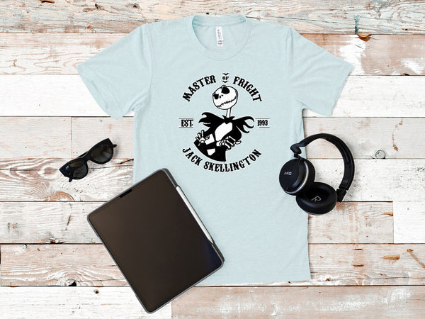 Master of Fright Jack Skellington Nightmare before Christmas Unisex T-Shirt