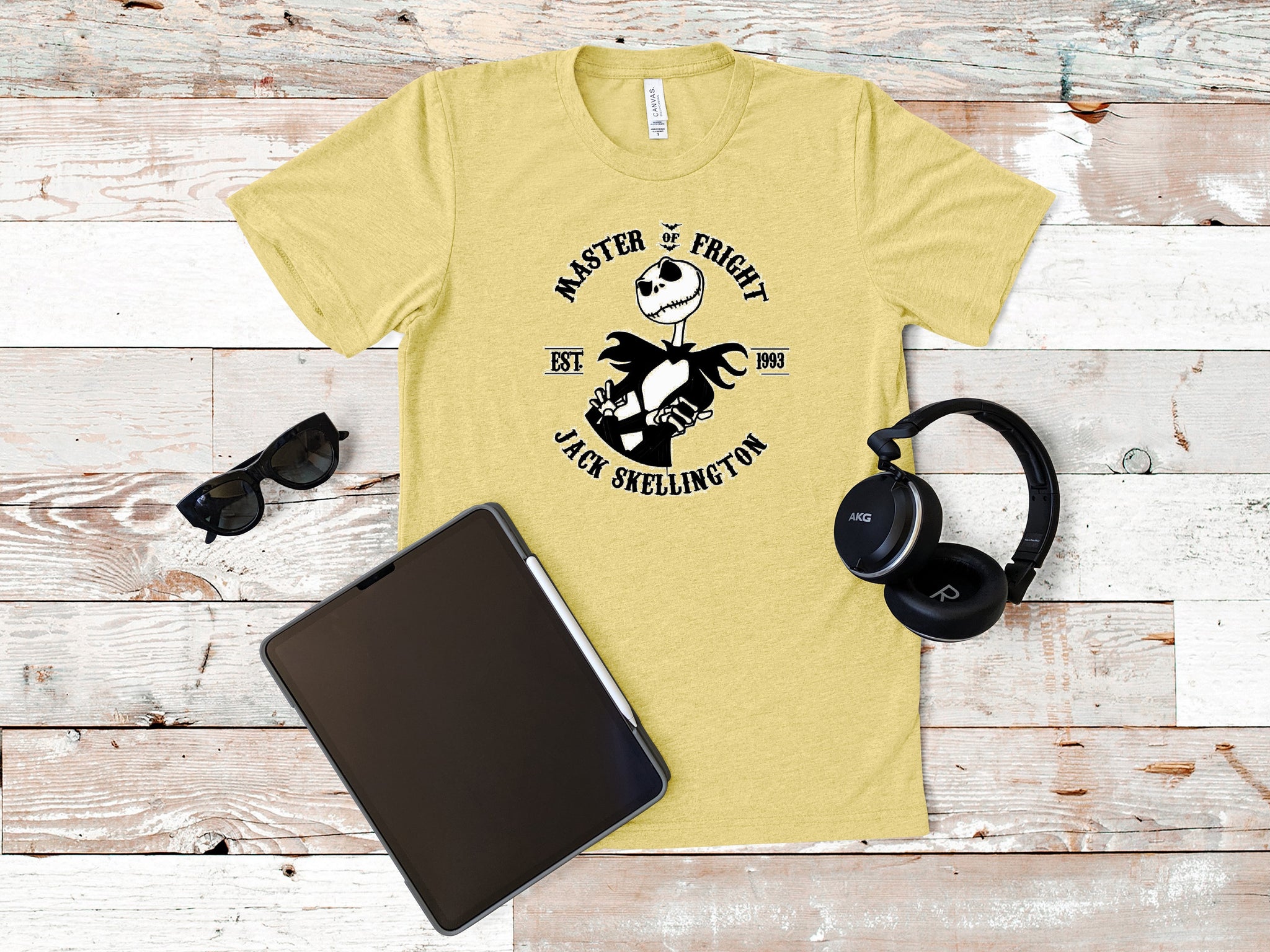 Master of Fright Jack Skellington Nightmare before Christmas Unisex T-Shirt