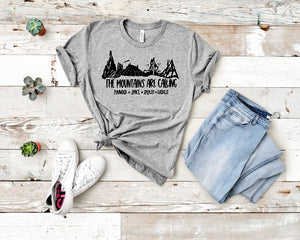 The Mountains are Calling Shirt~ Space, Splash, Big thunder and Everest Youth and Toddler Unisex T Shirt