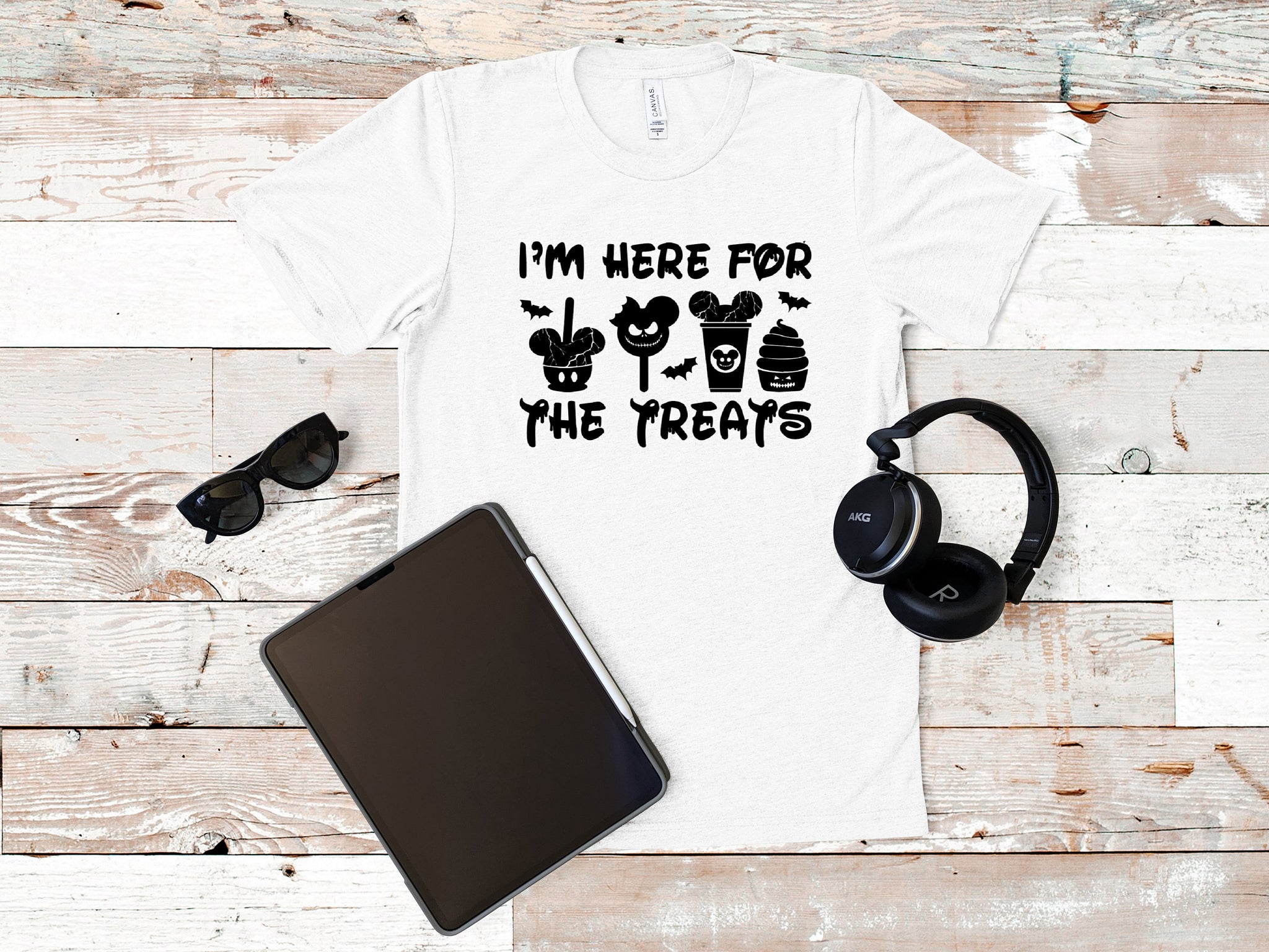 I'm Here for The Treats Halloween Mickey Unisex Youth, Toddler and Baby One piece